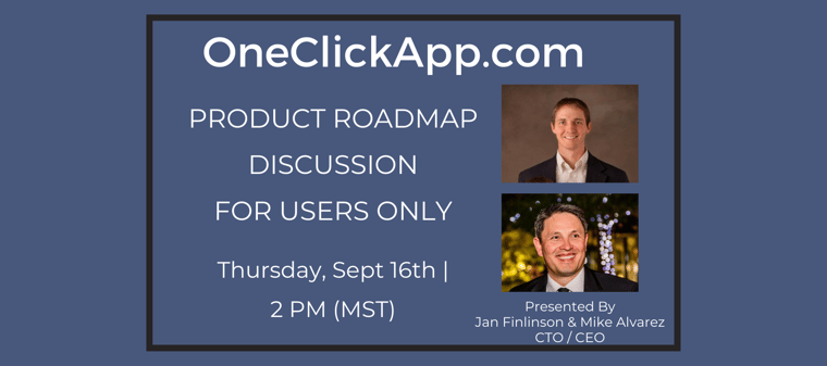 Customer Product Roadmap Discussion Zoom Meeting Announced